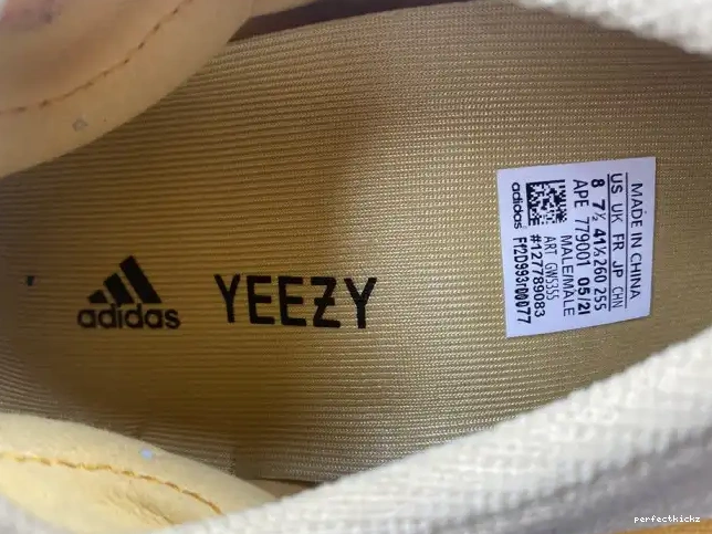 Adidas GW5353 RNR Sulfur Yeezy Knit 0622